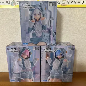 Re: 제로 렘 라무 에밀리아 모후모후 팩 피규어 3체 세트