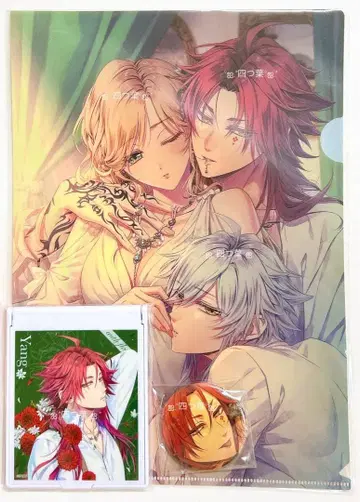 [ 익명 배송 ] 피오피오레의 만종 양 캔뱃지 클리어 파일 거울 세트