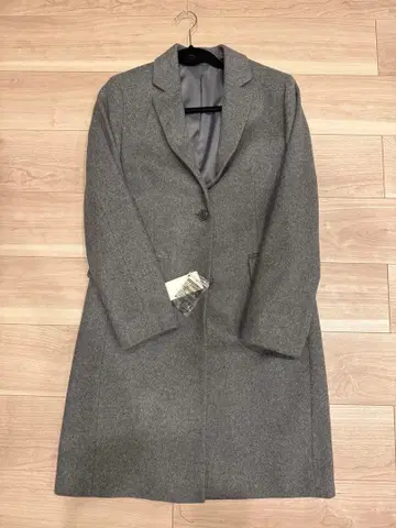 UNIQLO 그레이 체스터 코트