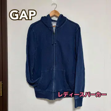 [컨디션 최상] GAP 여성용 빈티지 후드티 짙은 네이비 컬러