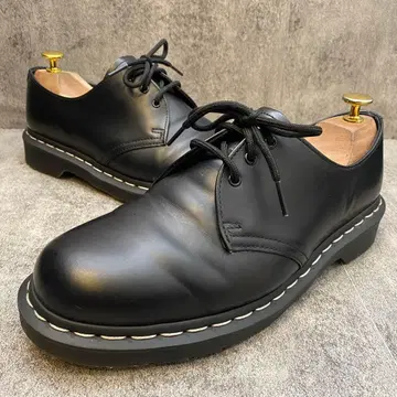 인기 닥터마틴 3홀 신발 화이트 스티치 [ 27 ] 1461