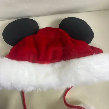 디즈니 크리스마스 2024 미키 귀 달린 산타 모자