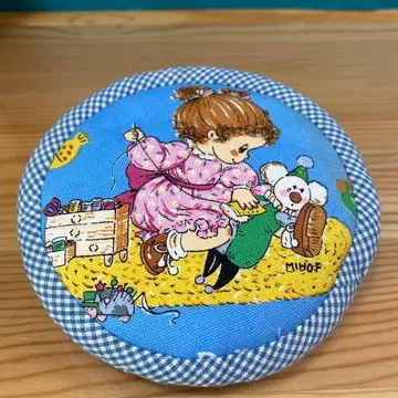 컨트리 잡화 원형 파우치 미클페페