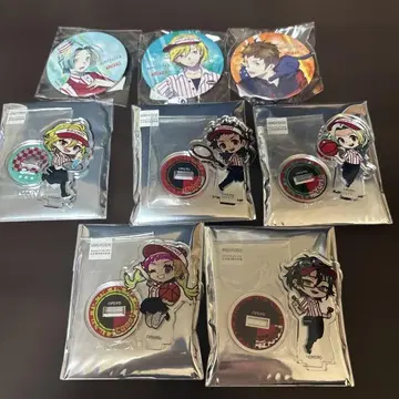 그노시아 라운드원 콜라보 트레이딩 아크릴 스탠드, 캔뱃지 묶음 판매