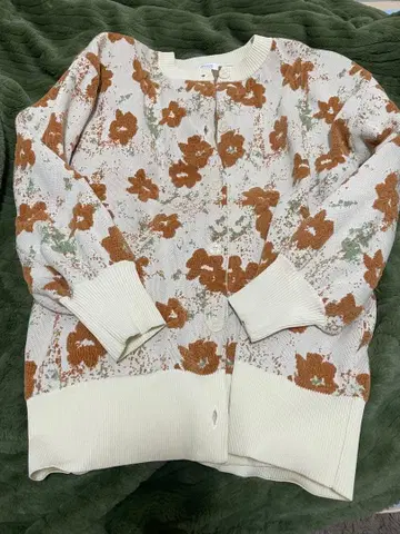 [ 새상품급 ] LOWRYSFARM 롱 플라워 가디건 롱