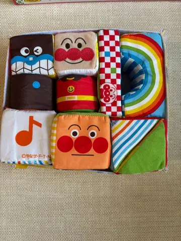 부드러운 말랑말랑 블록 호빵맨