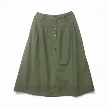 McGREGOR 밀리터리 롱 스커트 카키(L)