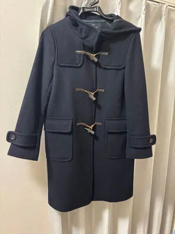 더플 코트 네이비 그린 라벨 릴랙싱