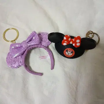 도쿄 디즈니 리조트 미니 머리띠 이어햇 키체인