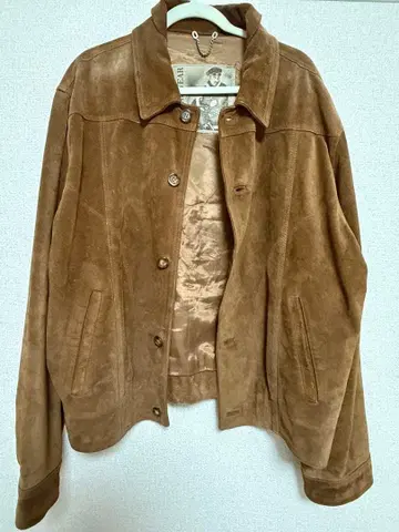 NATURAL WEAR 스웨이드 자켓