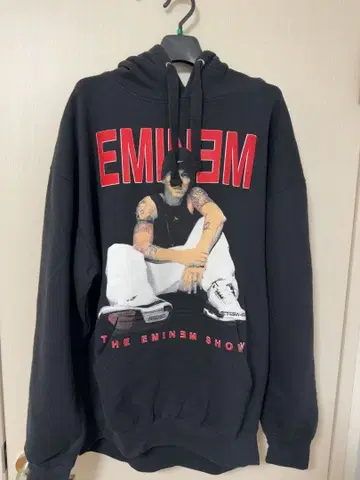 (구제 의류) 에미넴 후드티 블랙