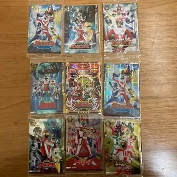 슈퍼전대 히어로 카드 20장 세트