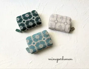 미나 페르호넨 컴팩트 지갑 2단 접이식 지갑 아네모네 크리스마스 선물