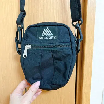 GREGORY 숄더백 블랙