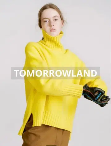 TOMORROWLAND MACPHEE 터틀 니트 울 캐시미어