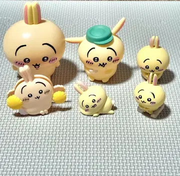 치이카와(먼작귀) 토끼 피규어 6개 세트