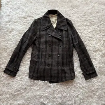 COMME CA COMMUNE 여성용 테일러드 자켓 S 체크