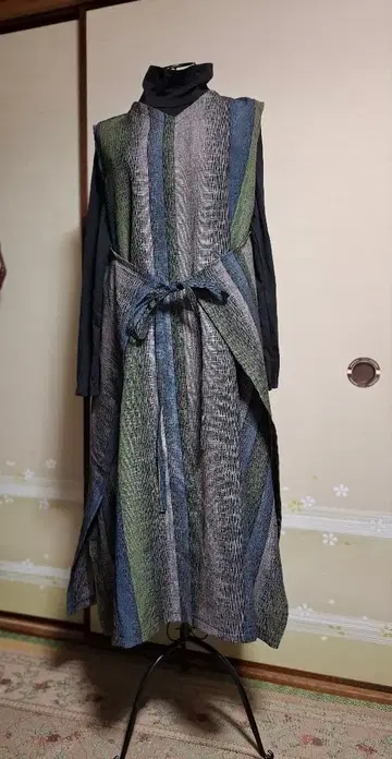 기모노 리메이크 157 에이프런 원피스