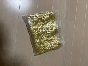 골드 주름 가공 오비 장식 천