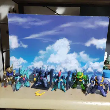 건담 컨버전스 여러가지 세트