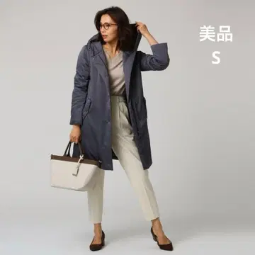 언타이틀 충전솜 트윌 후디드 코트 S