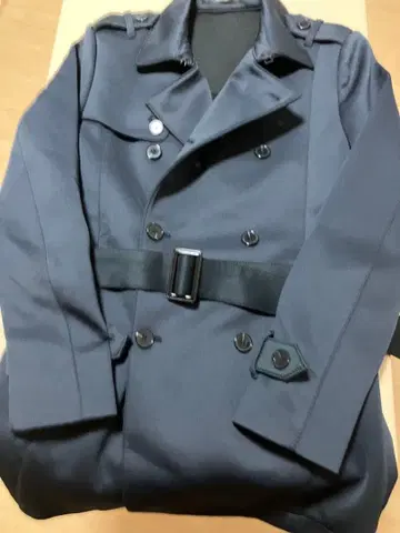 ZARA 더블 브레스트 트렌치코트 벨트 포함