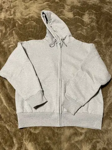 CAMBER 그레이 풀 지퍼 후디 X-LARGE