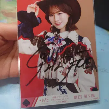 토미타 나나카 친필 사인 포함 사진 전국 투어 2025
