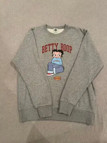 GISHER x Betty Boop 맨투맨 L