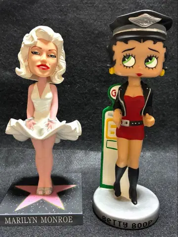 Funko 마릴린 먼로 페티 붐 보빙 헤드 보블헤드 2개