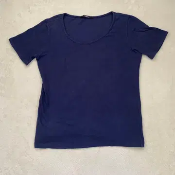 LIMI feu 반팔 U넥 상의 네이비 S사이즈 일본제