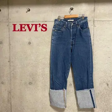 Levi's RIBCAGE 스트레이트 청바지 하이웨스트 W25 L34