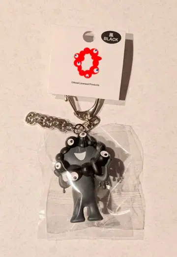 오사카 간사이 엑스포 블랙 미야쿠 PVC 입체 키링 명찰 포함