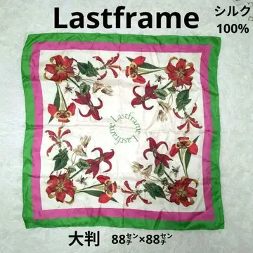 LASTFRAME CHAOS SCARF 실크 스카프 라스트 프레임