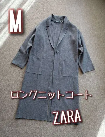 ZARA 자라 새상품 니트 코트 아우터 M 여성용 롱 가디건