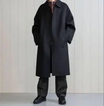 [ 미사용 새상품 ] H BEAUTY&YOUTH 리버발 컬러 벨티드 코트