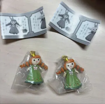 겨울왕국 아이템 컬렉션 피규어 가챠가챠 안나 2개