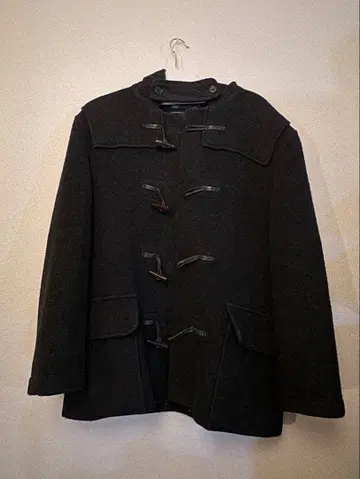 글로버올 더플 코트 블랙