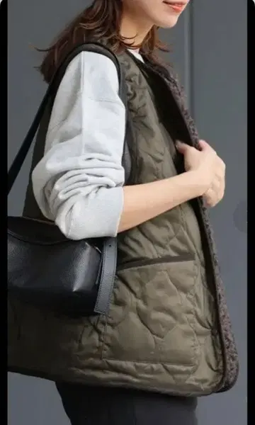 JOURNAL STANDARD relume 리버서블 밀리터리 베스트