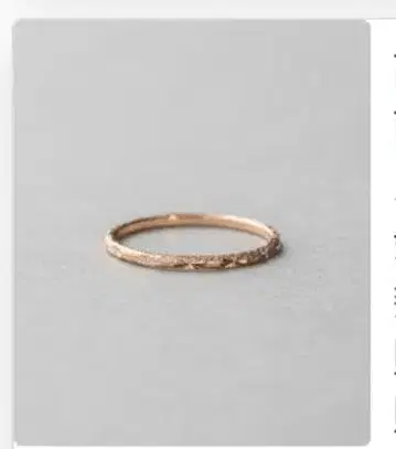 ete k10 클레르 반지 15호 핑크 골드