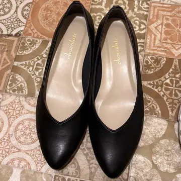 일본제 슈 판타지 Vcut Rain Pumps 방수 가공 블랙