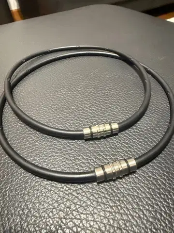 블랙 목걸이 S 사이즈