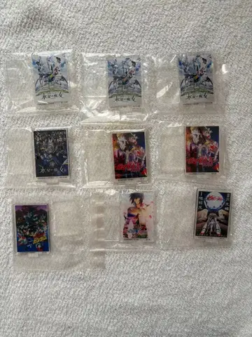 건담 포스터 아크릴 스탠드