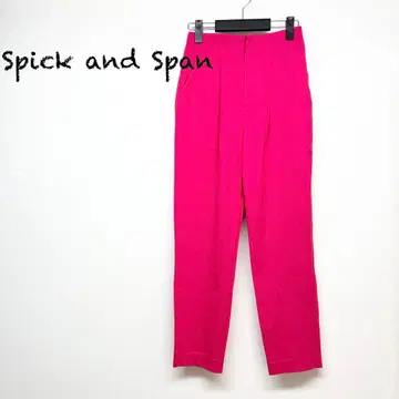 스픽 앤 스팬 핑크 계열 팬츠 바지 베이크루즈 사이즈 36
