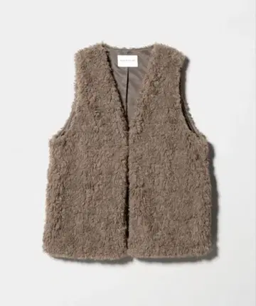 브라운 퍼 베스트 유나이티드 애로우즈