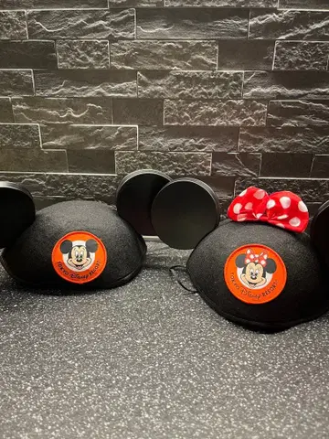 미키 미니 귀도리 모자 디즈니 2개 SET