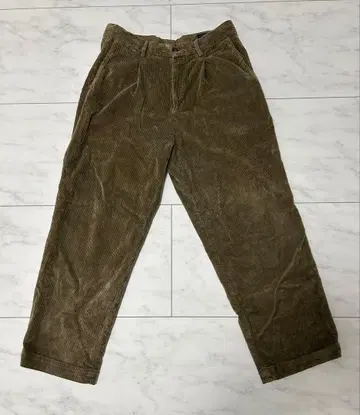 리카르도메싸 코듀로이 팬츠 브라운 46