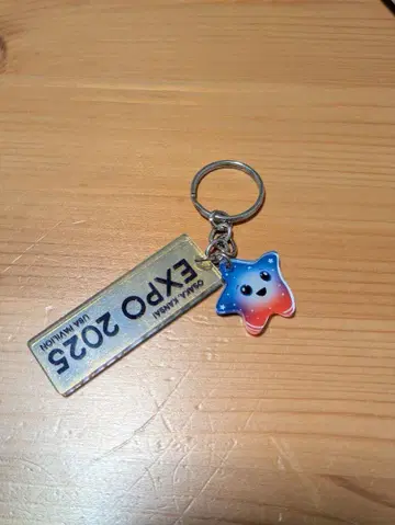 오사카 간사이 만박 미국관 한정판 스파크 아크릴 키링