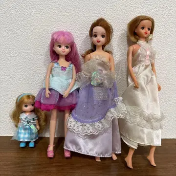 리카짱 인형 4체 세트