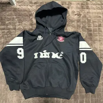 카파 풀 집업 후드티 90 블랙